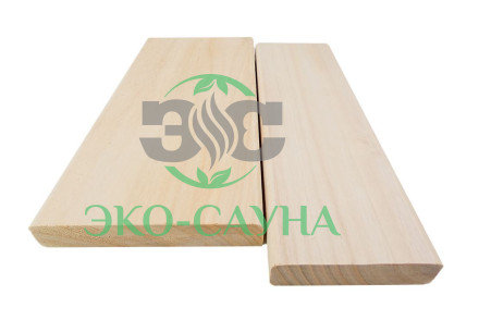 Полок из Абаша 25х140мм сорт Экстра