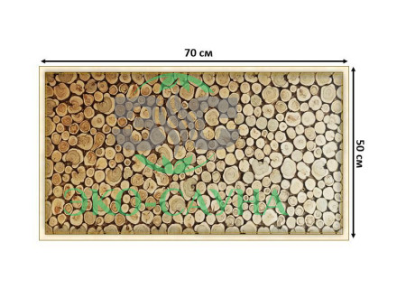 Панно из Можжевельника 50х70см