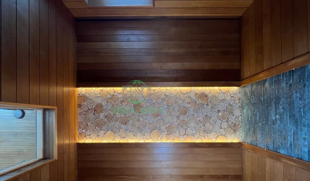 Финская сауна термо ольха делюкс