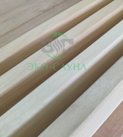 Полок из Абаша 25х95мм сорт Экстра