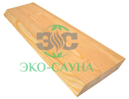 Планкен Скошенный из Лиственницы 20х90мм сорт АВ