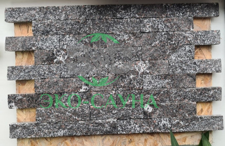 Плитка Амфиболит "Рваный камень" 20х50х200мм