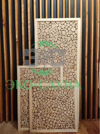 Панно из Можжевельника 50х50см