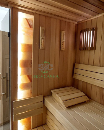 Финская сауна канадский кедр делюкс 1