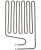 HARVIA ТЭН для электрокаменки Club K135GS K15GS Elegance F15 F165 Club K15G 2500W ZSP-250