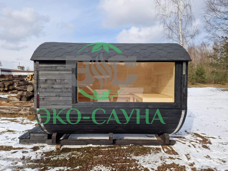 Баня-бочка функо1 3м x 2,40м