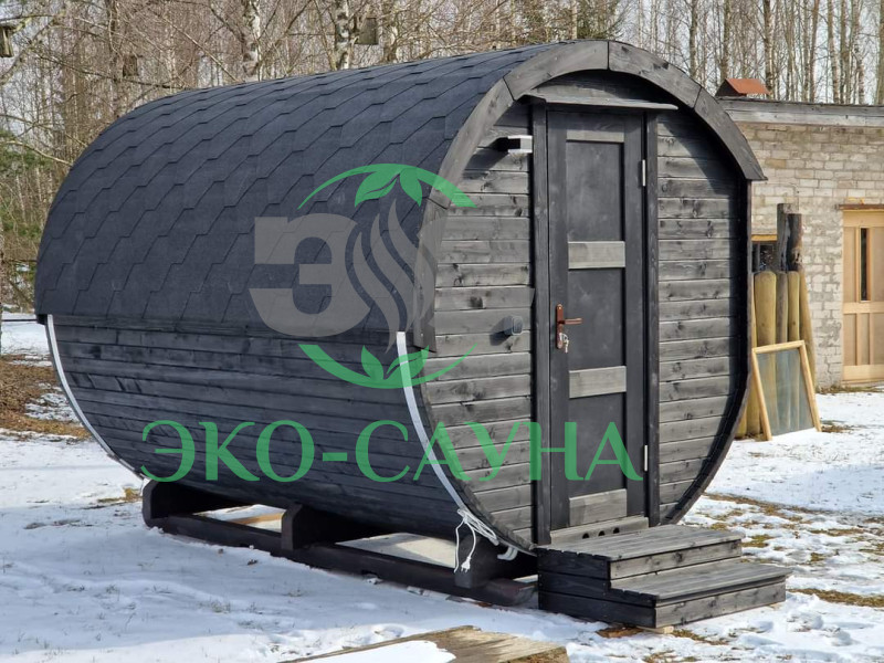 Баня-бочка функо1 3м x 2,40м