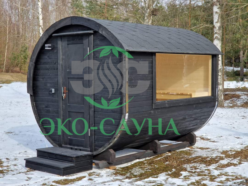 Баня-бочка функо1 3м x 2,40м