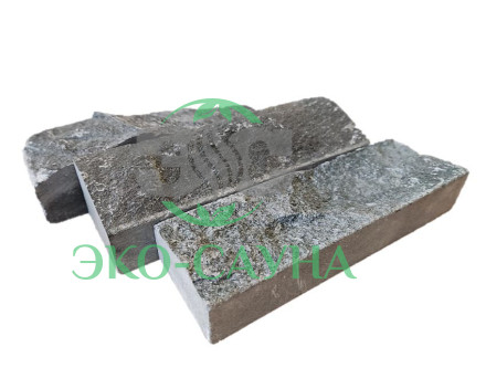 Плитка Талькохлорит "Рваный камень" 20х50х150мм