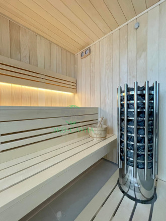 Финская сауна липа STS  2 2.20м 1.60м 