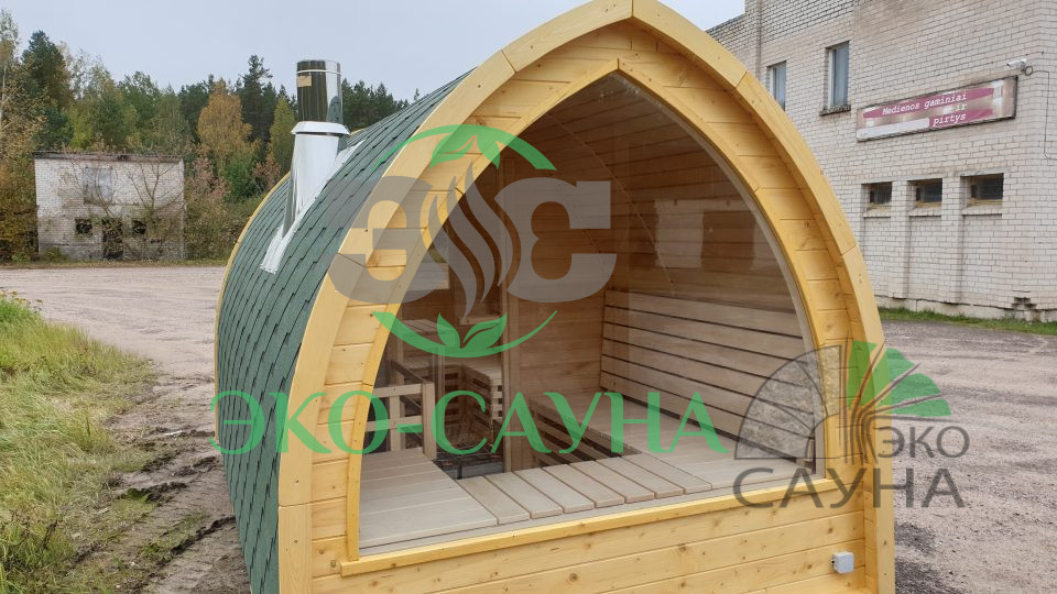 Баня викинг роял8 Люкс 6м x 2.40м