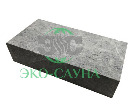 Кирпич Талькохлорит "Шлифованный" 40х100х200мм