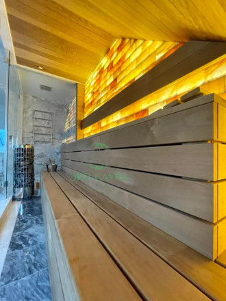 Финская сауна ольха 420 x 146 x 258 cm