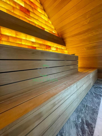 Финская сауна ольха 420 x 146 x 258 cm