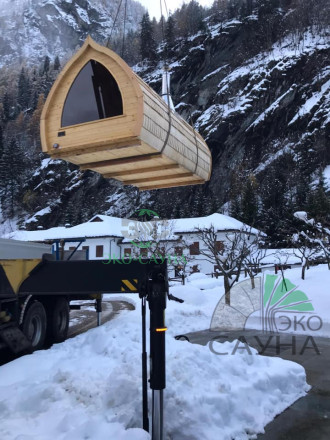 Баня викинг  КРИСТИАНСТАД8 м x 2.40м 