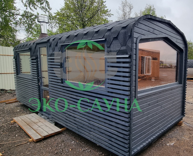 Баня куб панорама функо 10 - 6м