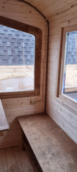 Баня куб панорама функо 10 - 6м