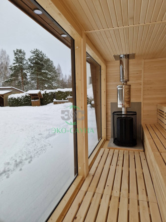 Модульная баня модерн 4м x 2.30м 