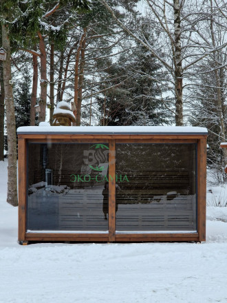 Модульная баня модерн 4м x 2.30м 