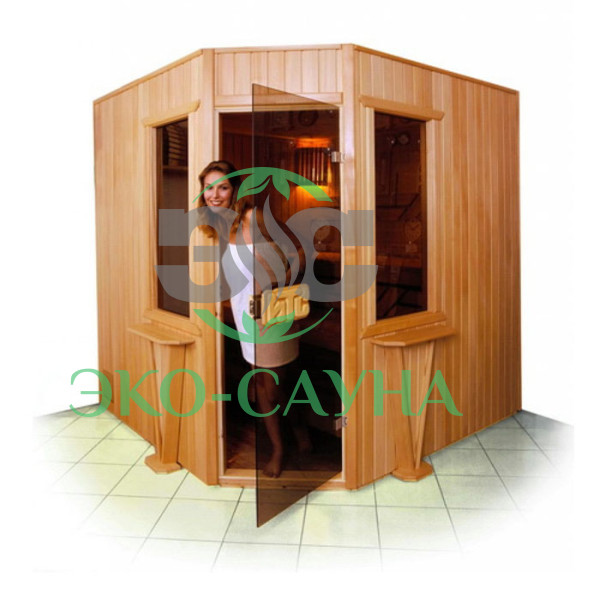 СБОРНАЯ САУНА КУПАВА 2150х2150хh2200 мм