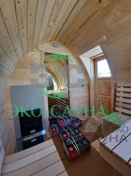 Баня викинг КРИСТИАНСТАД с прицепом 3м