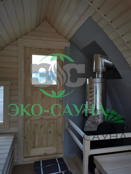 Баня викинг КРИСТИАНСТАД с прицепом 3м