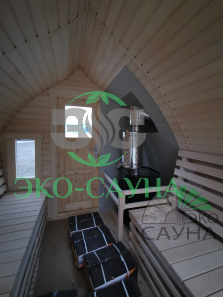 Баня викинг КРИСТИАНСТАД с прицепом 3м