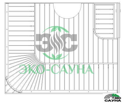 Сауна эко люкс - 1