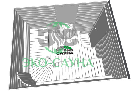 Сауна эко люкс - 1