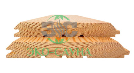 Имитация бруса из Лиственницы 20х140мм сорт Экстра