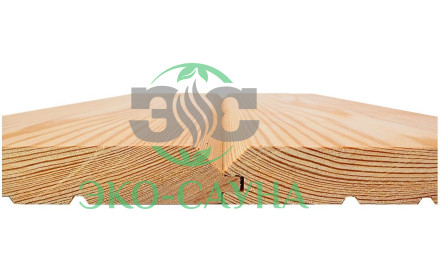 Имитация бруса из Лиственницы 20х140мм сорт Экстра