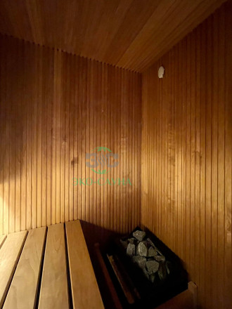 Финская сауна термо осины 1900мм 1120 мм 2150мм