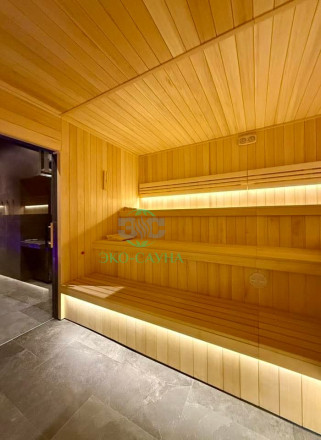 Финская сауна абаш спа комплекс 6359мм 4210мм 2600мм