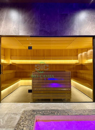 Финская сауна абаш спа комплекс 6359мм 4210мм 2600мм