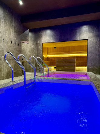 Финская сауна абаш спа комплекс 6359мм 4210мм 2600мм