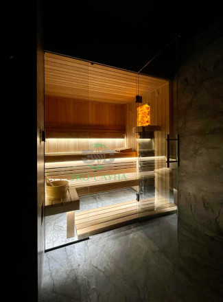 Финская сауна ольха 2000мм 1540мм 2150мм