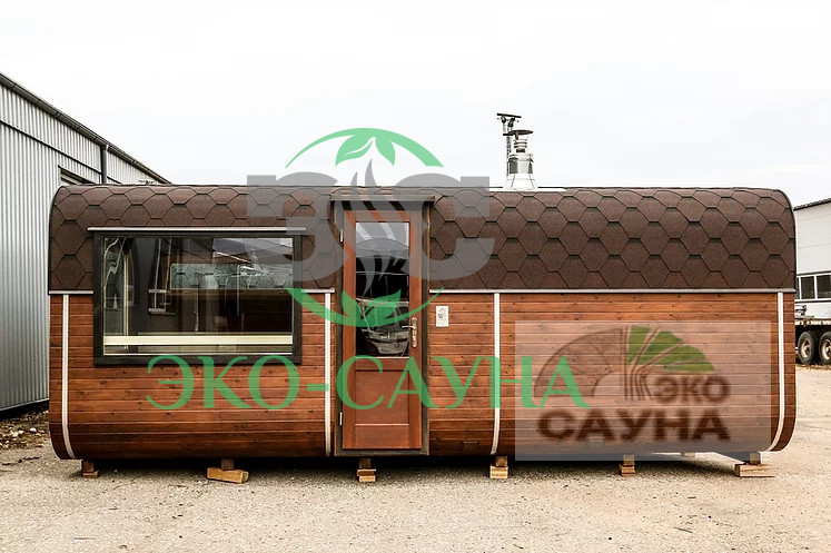 Баня квадро Люкс 6м 