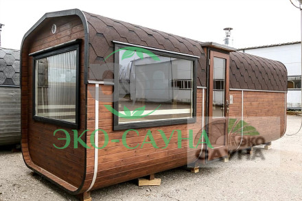 Баня квадро Люкс 6м 