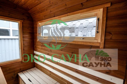 Баня квадро Люкс 6м 