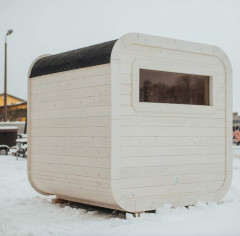 Баня куб панорама 2.40м   