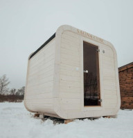 Баня куб панорама 2.40м   