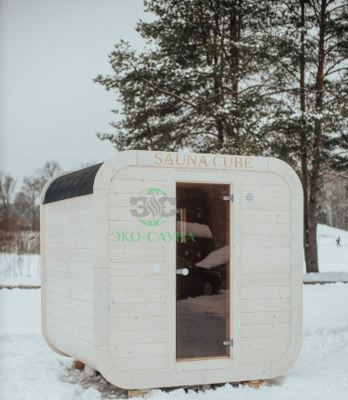 Баня куб панорама 2.40м   