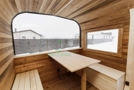 Баня куб панорама функо ре -1  6м 2.40м