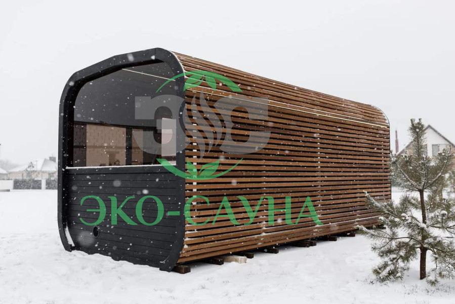 Баня куб панорама функо ре -1  6м 2.40м