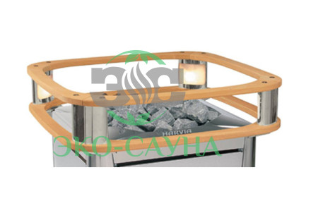 Harvia Поручень с подсветкой для электрической печи Elegance ольха HRE2