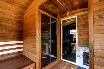 Баня квадро функо 7  Люкс 6м 