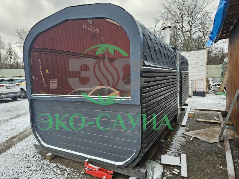 Баня куб панорама функо 13 - 6м