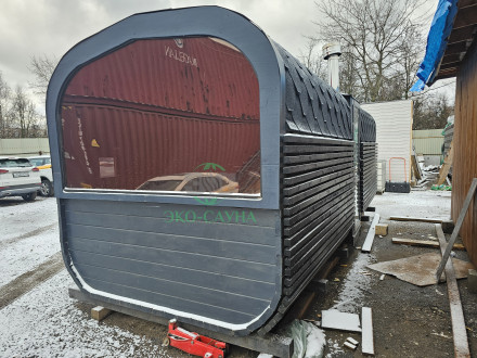 Баня куб панорама функо 13 - 6м