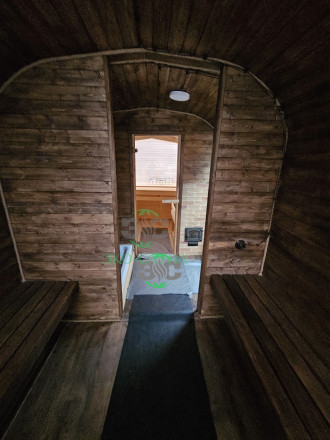 Баня куб панорама функо 13 - 6м