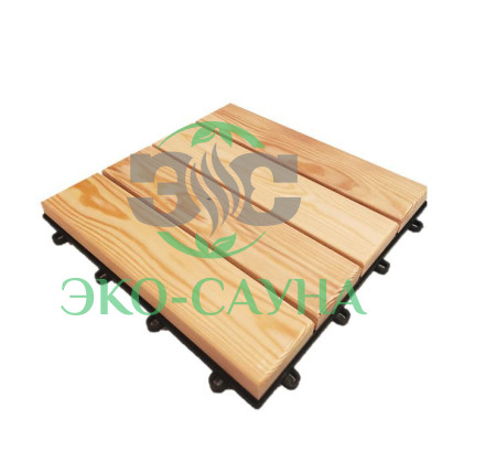 Трап из Лиственницы 30х30см